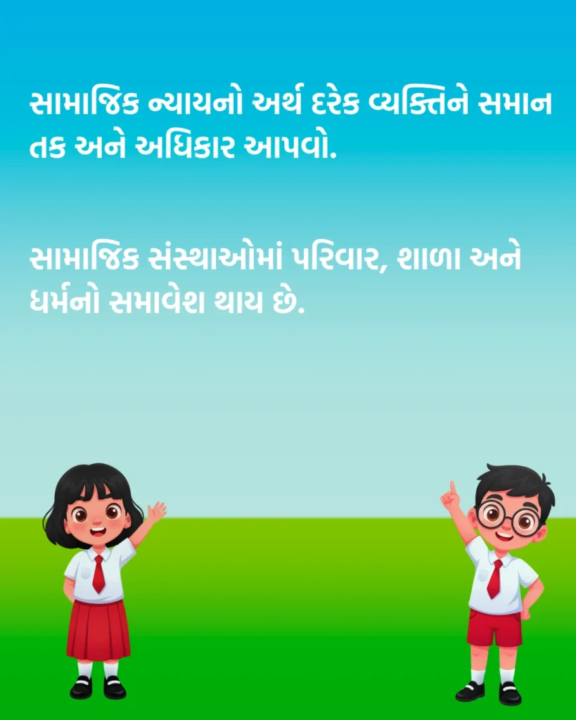 Social Science Janva Jevu in Gujarati